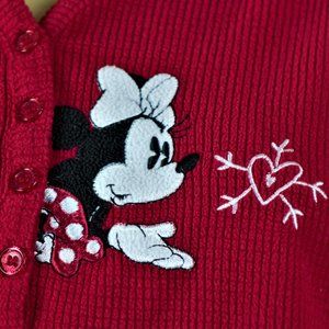 Holiday Time Pajama Pants Disney Minnie Mouse Top